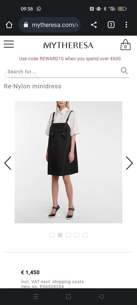 prada pinafore dress dupe